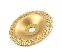 4 Inch Diamond Cup Grinding Wheel for Concrete, Stone, Granite - 100mm x 16mm Turbo Rim Bowl Shape with Cooling Holes, Fine Grit for Angle Grinder, Masonry, Rubber Tire Polishing(Coarse sand)