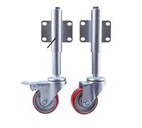 4 Inch Door Casters with Damping 2 Inch PU Universal Wheel for Machine Gate Heavy Du ng Wheels 5 Inch li Caster for Smooth Movement 1 Piece