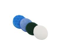 4 Inch Electric Cleaning Brush Set Wool Sponge Scouring Pad 4Pcs Kit
