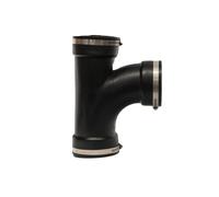 (4" (Inch)) Evolution Aqua Rubber Tee Connector
