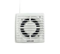 4 Inch Extractor Fan - Quiet Bathroom & Kitchen Ventilation Fan, Wall or Ceiling Mount, Powerful Airflow, Ideal for Home, Office, Garage, Toilet