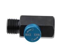 /4 Inch for NPT Inline Air Pressure Regulator Valve for Compressed Air Systems - Steel Construction, Leak-Resistant Sealing, 19x37mm