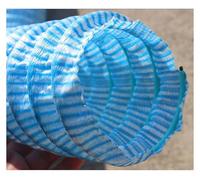 4 Inch French Drain Pipe Perforated, 3 10 12 25 50 100 200 300 Ft Non Woven Fabric Flexible Drain Pipe Outdoor for Yard/Lawn/Patio/Landscape, Land Drainage Pipe(Long 2m(6.6ft))