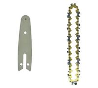4-Inch Golden Chain Saw Blade Set Portable Electric Wireless 28 14 Knives Chainsaws Mini Battery for Wood Garden Tools(4-inch Set1)