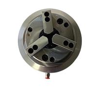 4 Inch Hollow Pneumatic Chuck 3 Jaw Front Type Four-axis and Five-axis Chuck Rotatable Machine Tool Lathe Fixture