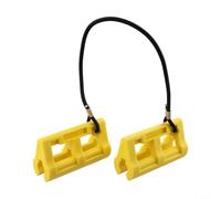 4 inch hydraulic steering lock for outboard engines with For crossbeam function and easy integration into existing systems (yellow)