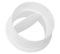 4 Inch Inline Duct Ventilation Fan, ABS Plastic Backdraft Damper, 95mm x 80mm x 118mm, for Kitchen Bathroom Exhaust, Quiet Operation