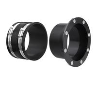 4 Inch Magnetic Dust Collection Connector w/ 4 Inch Dust Control Flex Cuff