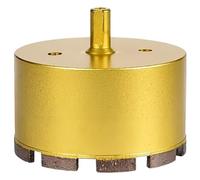 4 Inch Masonry Hole Saw, 3.9 in / 100 mm Diameter Diamond Bit for Tile, Granite, Concrete, 2.3 in / 58 mm Deep, Heavy Duty Stone Hole Saw