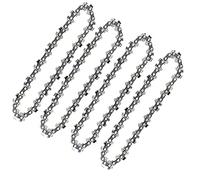 4 Inch Mini Chainsaw Chain, Replacement Cordless Battery Powered Electric Portable Chainsaw Chain, Mini Cordless Electric Chainsaw Chain for Wood Branch Pruning Trimming Cutting (4 pcs)