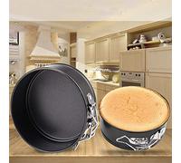 4 Inch Non-Stick Springform Pan Round Cheesecake Pan, Spring Form Pans for Baking Springform Pans with Removable Bottom Mini Cake Pans Small Cake Mold for Mini Pizza Cheese Cake Pans for Baking