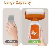 4-Inch Reusable Paint Roller Brush, Wall Repair & Touch-Up Tool (Container Only, No Paint)