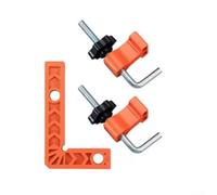 4 Inch Right Angle Positioning Clamps For Woodworking, Aluminum Alloy Carpenter Tool Helping Achieve Accurate Squared Joints In Frames And Boxes