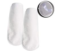 4 Inch Ring Polypropylene Felt Filter Bag 1 Micron 4" x 14" Liquid Aquarium Filter Socks Size 4 - Pack of 2 (4" x 14", 1 Micron)
