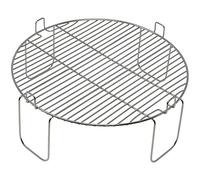 4 inch Stainless Steel Grill Rack Compatible with NuWave® Oven Pro, Primo, NutriChef, Black Decker | Reversible Grate Accessory for Cooking, Baking, Cooling in Infrared Kitchen Convection Toaster Oven