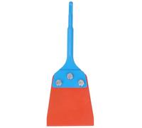 4 Inch Thinset Scraper Adhesives Remover, 65 Manganese Steel Floor Scraper with Extra Wide Cutter, Heavy Duty Wall Paint Remover for Removing Labels Mortar Tiles Cement Grout, Comp