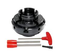 4" Inch Wood Lathe Chuck 100mm 4 Jaw Self Centering Thread M33 1" M18 Woodturning Tool Accessories for Woodworking(1 inch x 8TPI)
