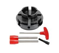 4" Inch Wood Lathe Chuck 100mm 4 Jaw Self Centering Thread M33 1" M18 Woodturning Tool Accessories for Woodworking(M33 x3.5mm)