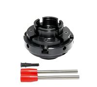 4" Inch Wood Lathe Chuck 100mm 4 Jaw Self Centering Thread M33 1" M18 Woodturning Tool Accessories for Woodworking(1 inch x 8TPI)