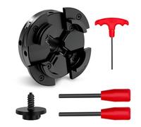 4 Inch Wood Lathe Chuck Set,4-Jaw Self-Centering with 1"x8TPI Thread Wood Turning Chuck