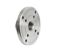 4 Inch Wood Lathe Face Plate, M33 / M18 / 1 Inch Threaded Woodworking Machine Turning Chuck Flange Faceplate(M33 x 3.5)