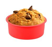 4 Inches/6 Inches Silicone Cake Tins, Silicone Round Moulds for Baking Layer Cake, Loaf Tins, Cheesecake Muffins Puddings Bread, Non-Stick Quick Release Heat Resistant Loaf Pans for Oven