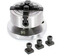 4 JAW 65MM INDEPENDENT CHUCK WITH BACKPLATE & T-NUTS
