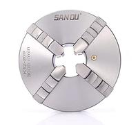 4 Jaw Chucks Four Jaw Chuck Lathe Chuck Dhl Lathe Chuck Central Adjustable Jaws Precision Self-Centering for Milling Lathe Three-Jaw Chuck (100 mm)