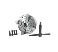 4 Jaw Independent Chuck 5'' K72-125 Lathe Manual Tool Accessory for Mini Wear Resistance