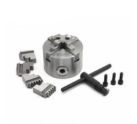4 Jaw K12-100mm K11-80mm 3 Jaw K11-80mm K11-100mm Manual Self-Centering Chuck Machine Tool Lathe Accessories(4 Jaw K12-80mm)