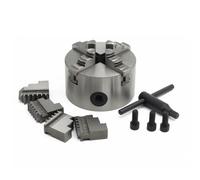 4 Jaw K12-100mm K11-80mm 3 Jaw K11-80mm K11-100mm Manual Self-Centering Chuck Machine Tool Lathe Accessories(4 Jaw K12-100mm)