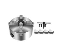 4 Jaw Lathe Chuck 125mm 160mm K12-125 K12-160 Self-Centering Manual W/Mounting Bolts for Lathe Machines(K12-160 160mm)