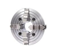 4 Jaw Lathe Chuck - 250mm Independent Manual Chuck for Metalworking, Precision Machining, Heavy-Duty Use, Suitable for Lathes and Workshop Equipment