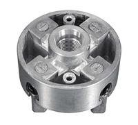 4 Jaw Lathe Chuck Wood Lathe Chuck Wood Turning Clamp Zinc Alloy Silver Milling Drilling Tool Threaded Back for Machine