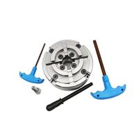 4 Jaw Lathe Chuck Woodworking Machine Tools 100mm Accessories H3/H8 Wrench M33 Thread Scroll Chuck Self Centering