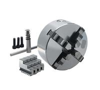 4-Jaw Manual Lathe Chuck, Self-Centering, Tools & Accessories for Turning Machines, Suitable for K12 Models, 80-250 Mm