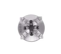 4-jaw Manual Micro-Chuck Self-Centering Thread-mounting CNC Instrumentation Lathe Parts for DIY Lathe Machining(K02-100B)