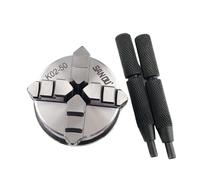 4-Jaw Self-Centering Lathe Chuck 50mm Mini Metal Lathe Chuck M14 Thread Mount Drill Chuck K02-50 Lathe Accessories