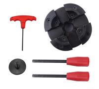 4-Jaw Self-Centring Chuck for Lathe Wood Lathe Cutter Wood Lathe Accessories, Self Centering Chuck Designed to Optimize Performance On Woodworking for Lathes(M33 x 3.5 mm)