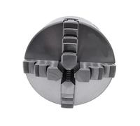4-jaw self-Centring Machine Tool Chuck K12-100 100 mm Scroll Chuck for Small Machines, Hardened Steel, with Two Sets of Jaws