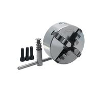 4 Jaws Manual Chuck with Machine K12 80 100 125 160 250 mm Accessories 4-Jaw Chuck Self-Centering(K12-125)