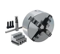4 Jaws Manual Lathe Chuck with Turning Machine K12 80 100 125 160mm Tools Accessories 4-Jaw Lathe Chuck Self-Centering(K12-160)