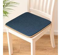 4 k Solid Color Dining Chair Cushs 40x40cm Indigo IndoorOutdoor Seat Pa Soft Two Material Kitchen Chair Pa for t and Sle