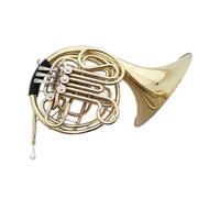4-key Double-row French Horn Instrument B Flat/F Key Student Beginner French Horn Brass Instrument French Horn kit