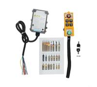 4-Key Industrial Hoist Remote Control 800MHz for Crane Conveyor | Oil, Acid & Drop Resistant, For Cranes/conveyors/mining, DC24V/AC220V/AC380V, Stable 800MHz Signal