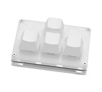 4 Keys Mini Keyboard Direction Arrows Keypad Up Down Left Right Custom Programming White Mechanical Keypad Shortcuts USB