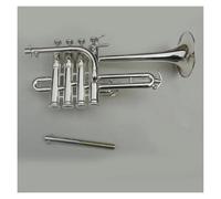 4 Keys Saxophone Trumpet Tritone Brass Instrument With Hard Case, Mouthpiece, Cloth And Gloves