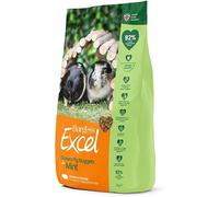 4 kg Burgess Excel Guinea Pig Food - High Fibre Complete Nuggets with Vitamin C - Supports Digestion, Dental Health & Immunity - Prevents Selective Feeding - Sold Loose
