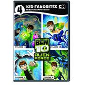 4 Kid Favorites Cartoon Network Classic Ben 10 Alien Force (DVD) (US IMPORT)