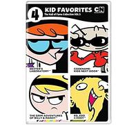 4 KID FAVORITES CARTOON NETWORK: HALL OF FAME #3 - 4 KID FAVORITES CARTOON NETWORK: HALL OF FAME #3 (4 DVD)